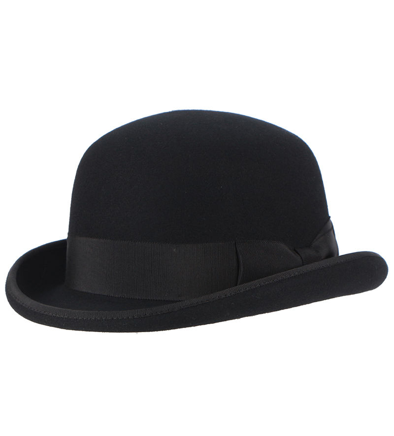 Charlie Bowler Felt Hat Black
